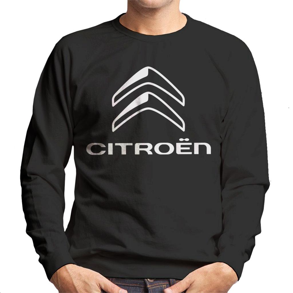 Citroën 2016 White Logo Men's Sweatshirt-ALL + EVERY