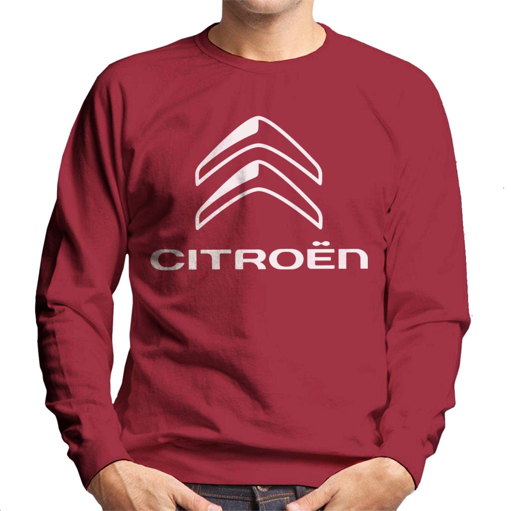 Citroën 2016 White Logo Men's Sweatshirt-ALL + EVERY