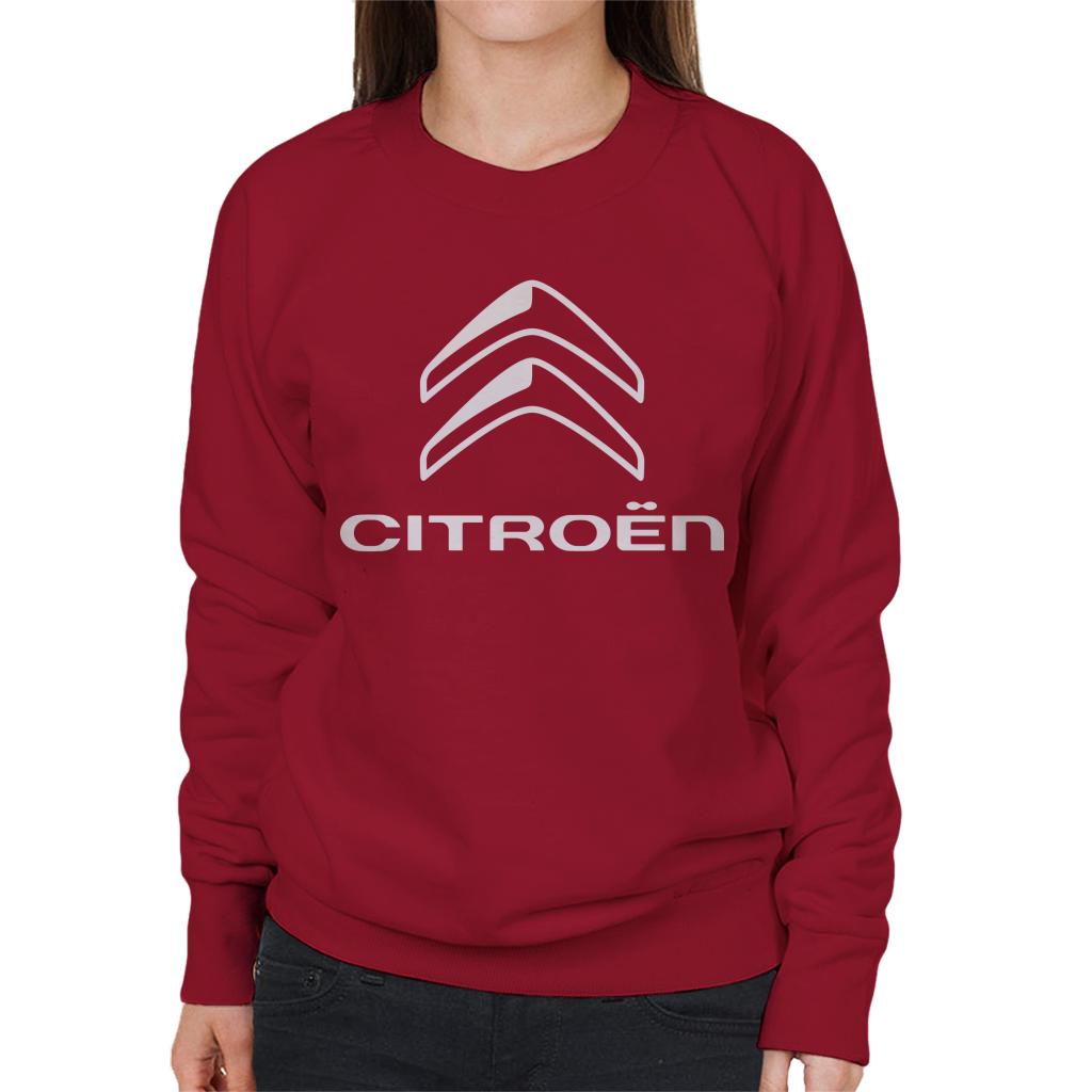 Citroën 2016 White Logo Women's Sweatshirt-ALL + EVERY