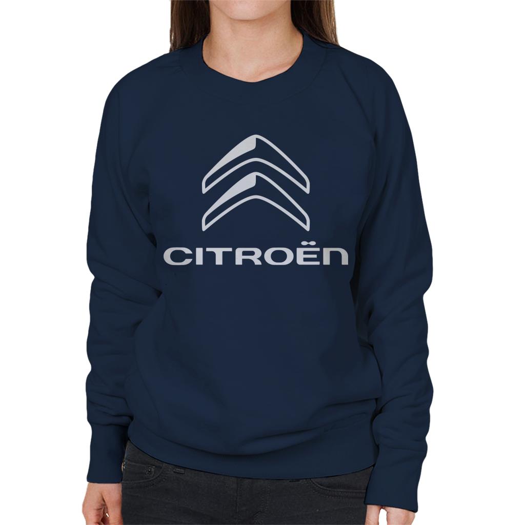 Citroën 2016 White Logo Women's Sweatshirt-ALL + EVERY