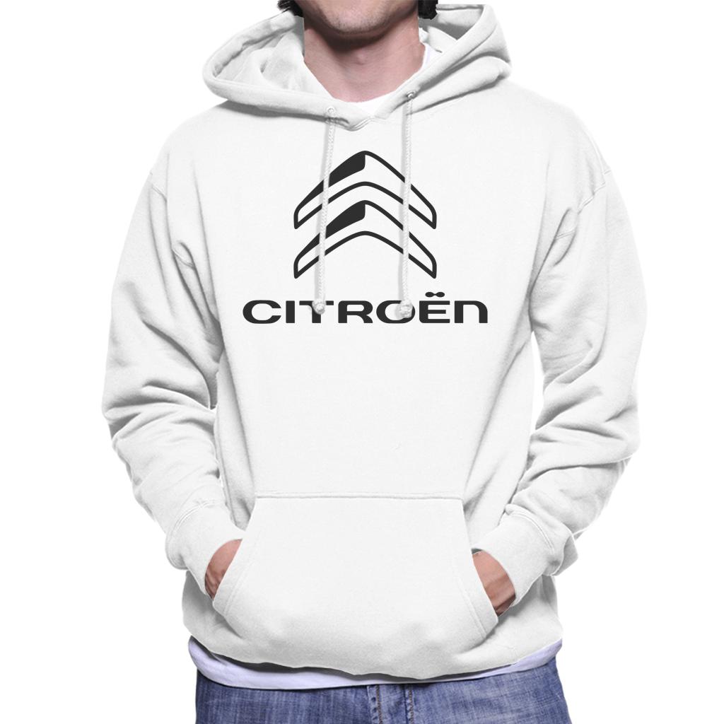 Citroën 2016 Black Logo Men's Hooded Sweatshirt-ALL + EVERY