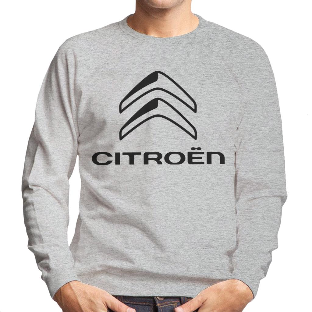 Citroën 2016 Black Logo Men's Sweatshirt-ALL + EVERY