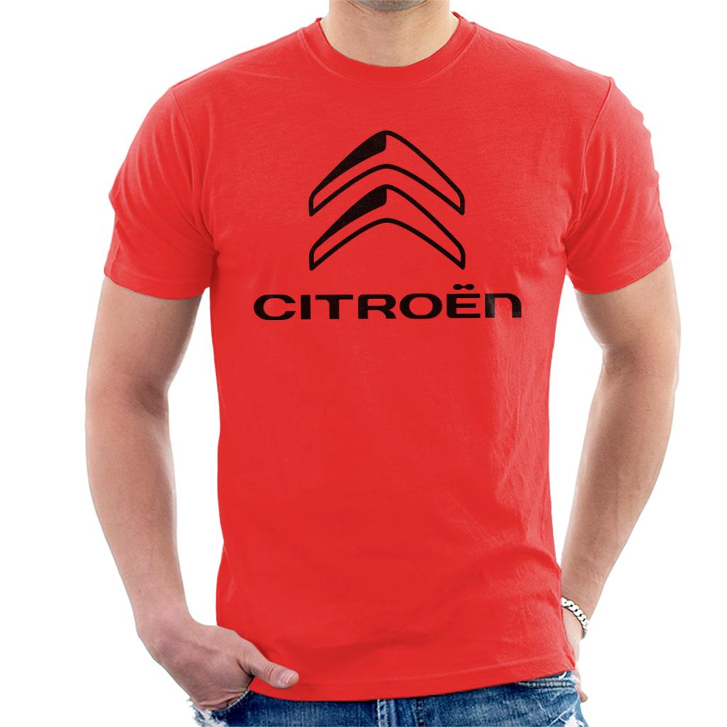 Citroën 2016 Black Logo Men's T-Shirt-ALL + EVERY