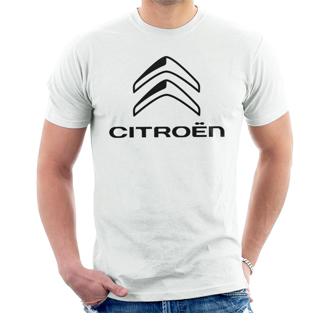 Citroën 2016 Black Logo Men's T-Shirt-ALL + EVERY