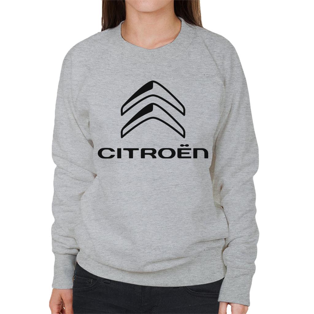 Citroën 2016 Black Logo Women's Sweatshirt-ALL + EVERY