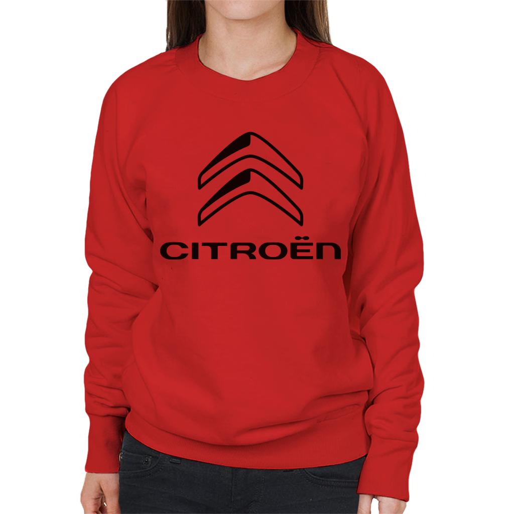 Citroën 2016 Black Logo Women's Sweatshirt-ALL + EVERY