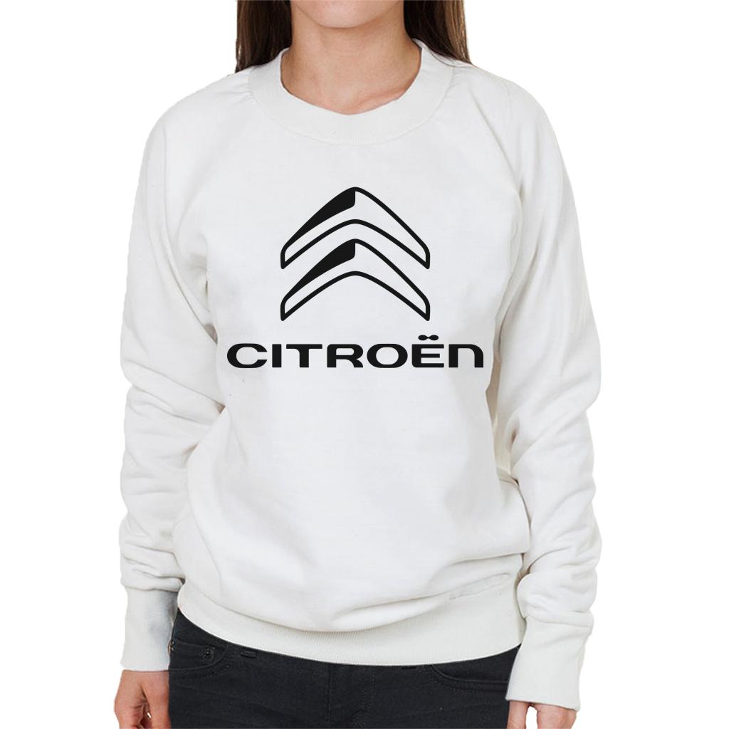 Citroën 2016 Black Logo Women's Sweatshirt-ALL + EVERY