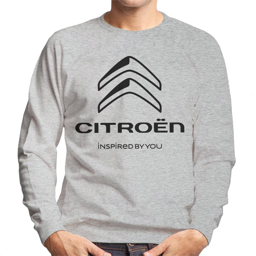 Citroën 2016 Black Logo Inspired By You Men's Sweatshirt-ALL + EVERY