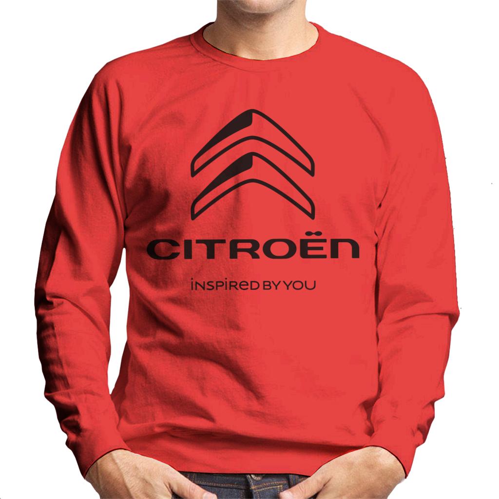 Citroën 2016 Black Logo Inspired By You Men's Sweatshirt-ALL + EVERY