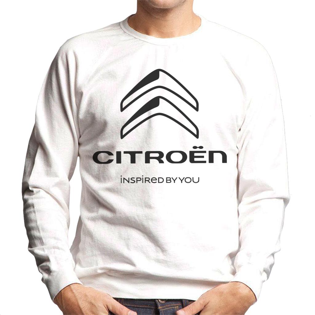 Citroën 2016 Black Logo Inspired By You Men's Sweatshirt-ALL + EVERY