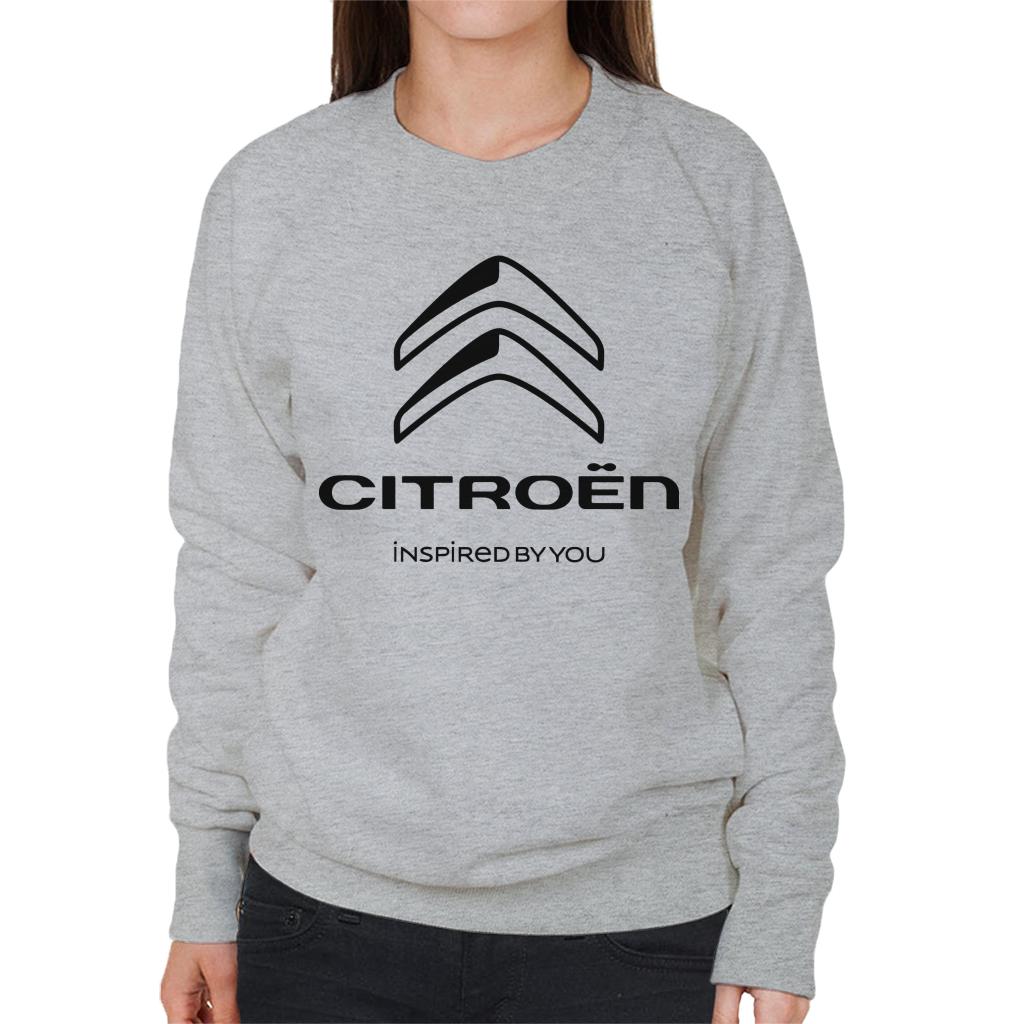 Citroën 2016 Black Logo Inspired By You Women's Sweatshirt-ALL + EVERY