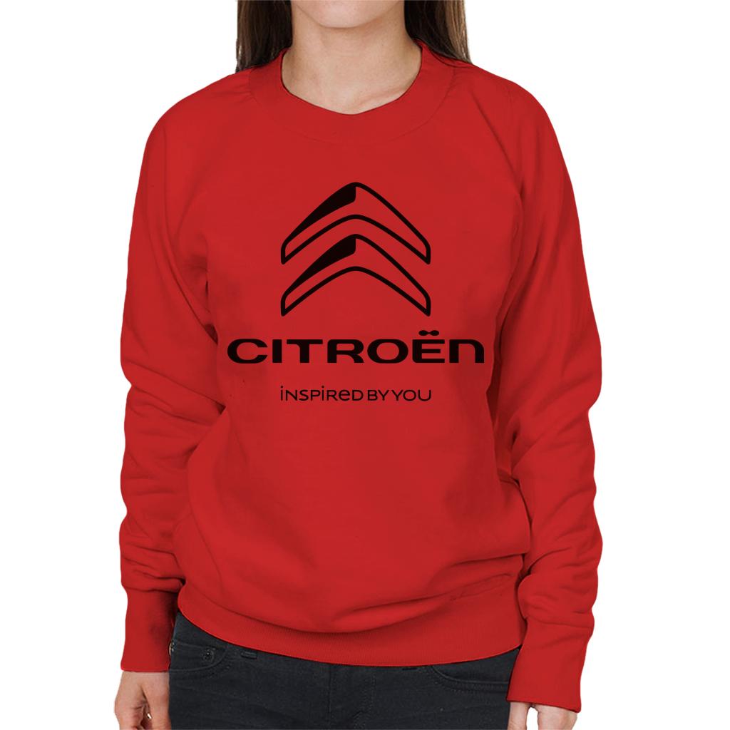 Citroën 2016 Black Logo Inspired By You Women's Sweatshirt-ALL + EVERY