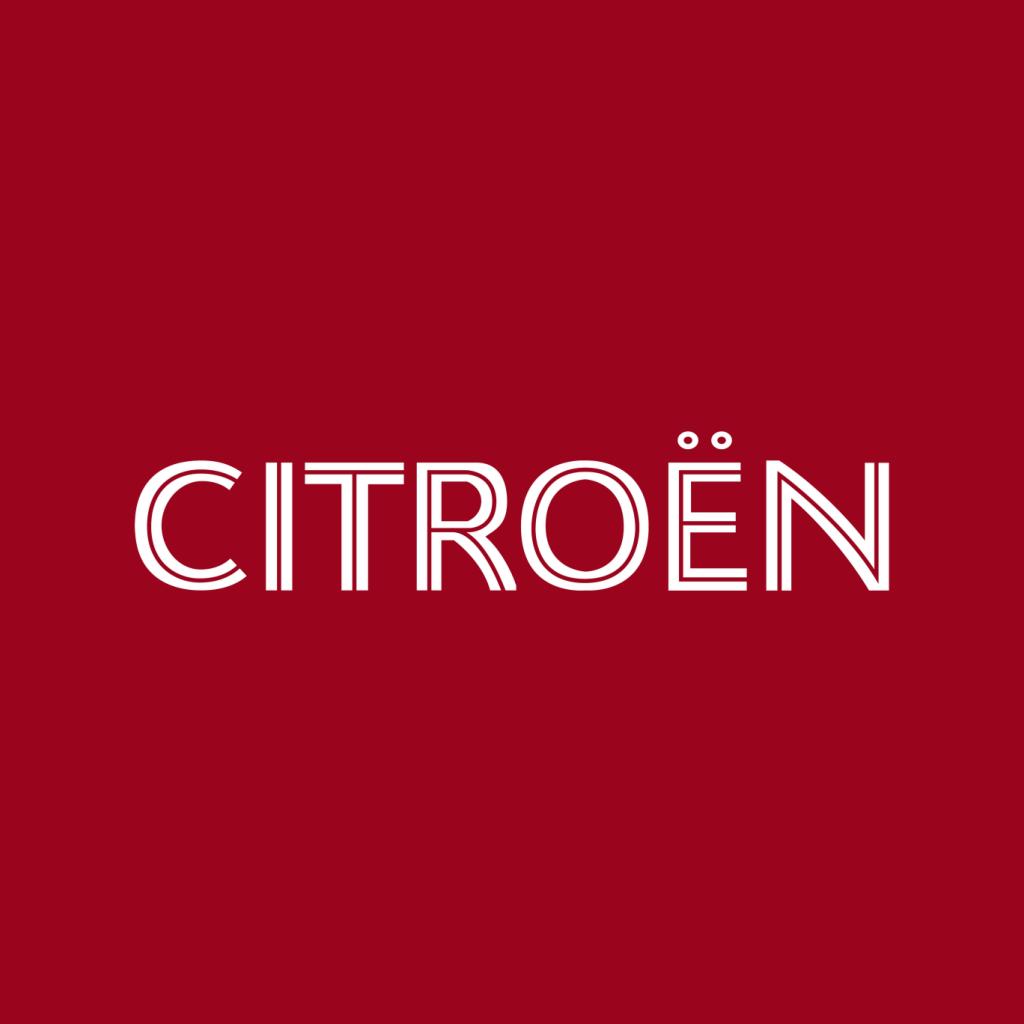 Citroën Retro Line White Logo Men's Sweatshirt-ALL + EVERY