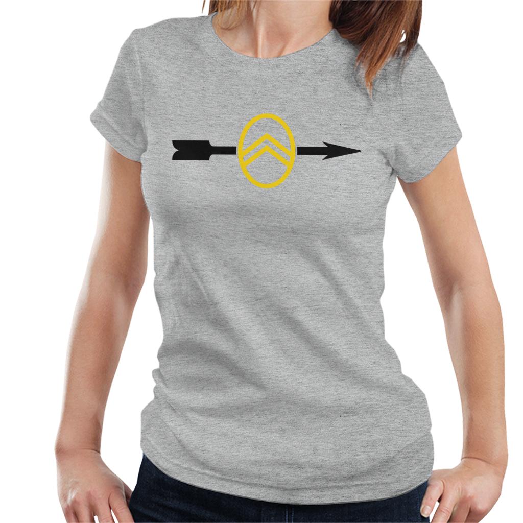 Citroën 1922 Badge Black Arrow Logo Women's T-Shirt-ALL + EVERY