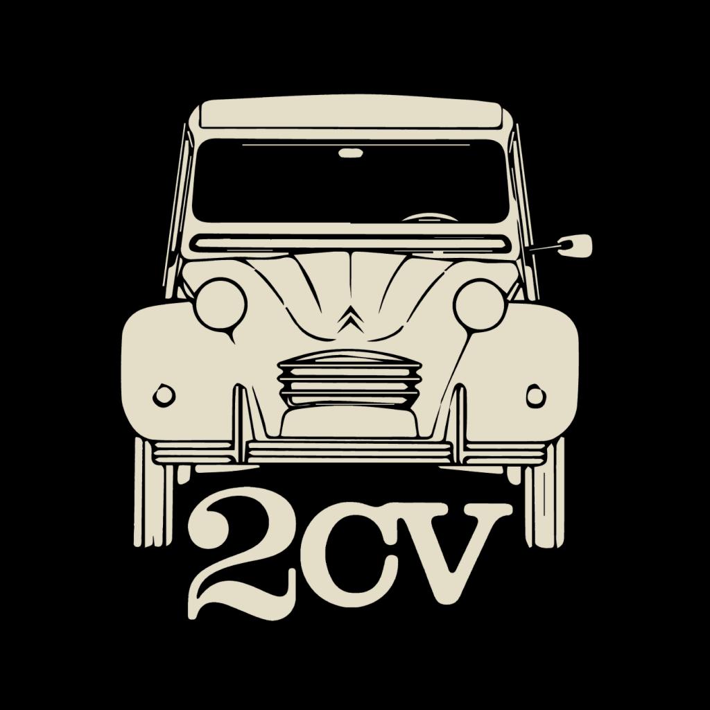 Citroën 2CV For Dark Men's T-Shirt-ALL + EVERY