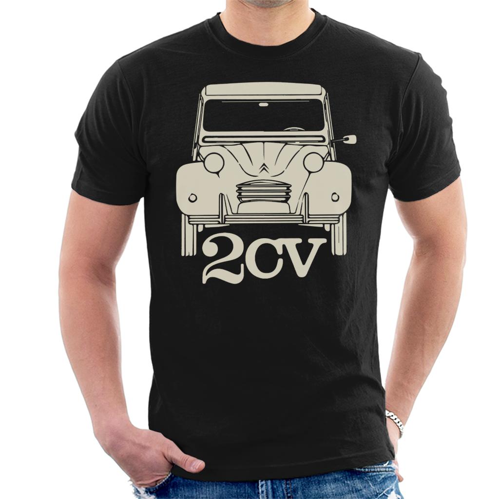 Citroën 2CV For Dark Men's T-Shirt-ALL + EVERY