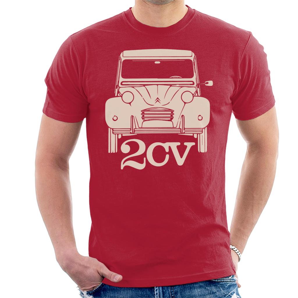 Citroën 2CV For Dark Men's T-Shirt-ALL + EVERY