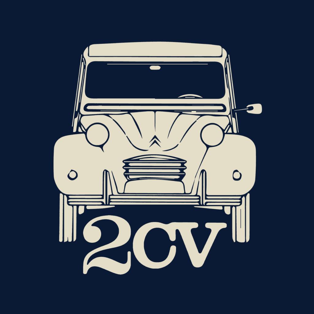 Citroën 2CV For Dark Men's T-Shirt-ALL + EVERY