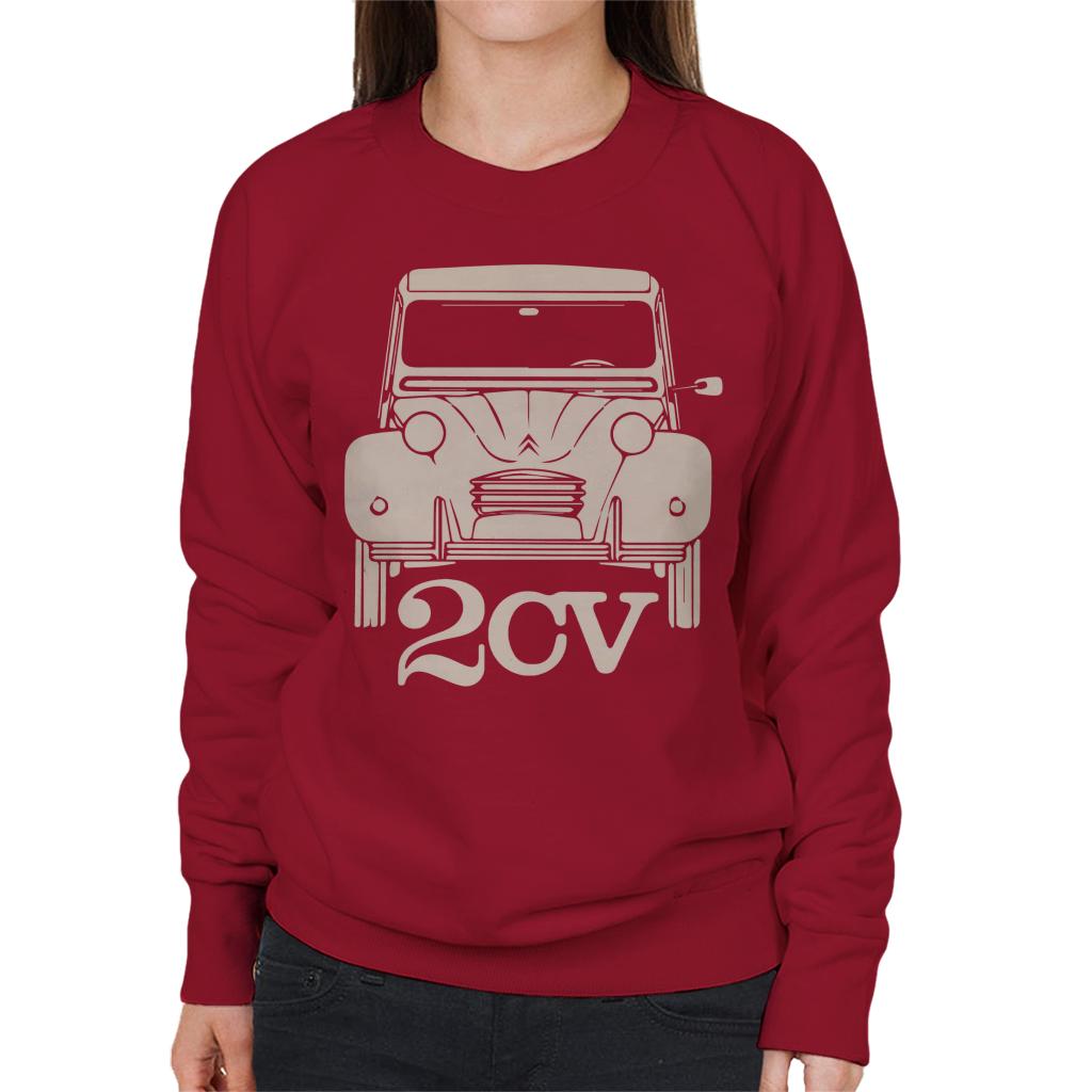 Citroën 2CV For Dark Women's Sweatshirt-ALL + EVERY