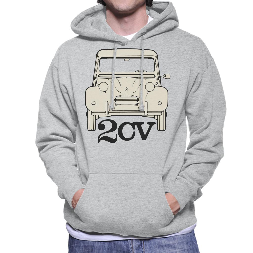 Citroën 2CV For Light Men's Hooded Sweatshirt-ALL + EVERY