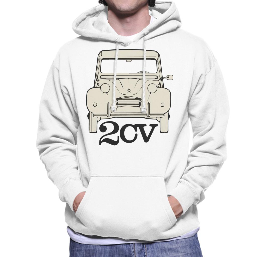 Citroën 2CV For Light Men's Hooded Sweatshirt-ALL + EVERY