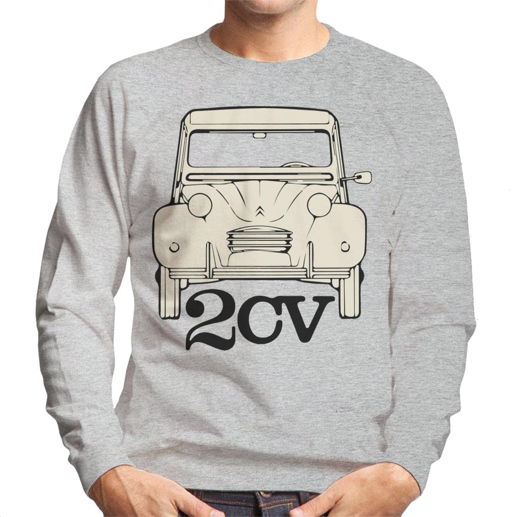 Citroën 2CV For Light Men's Sweatshirt-ALL + EVERY