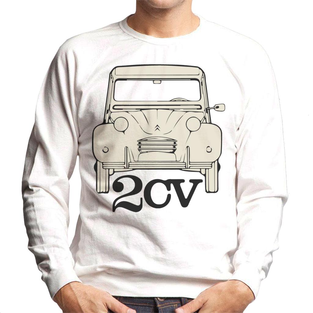 Citroën 2CV For Light Men's Sweatshirt-ALL + EVERY