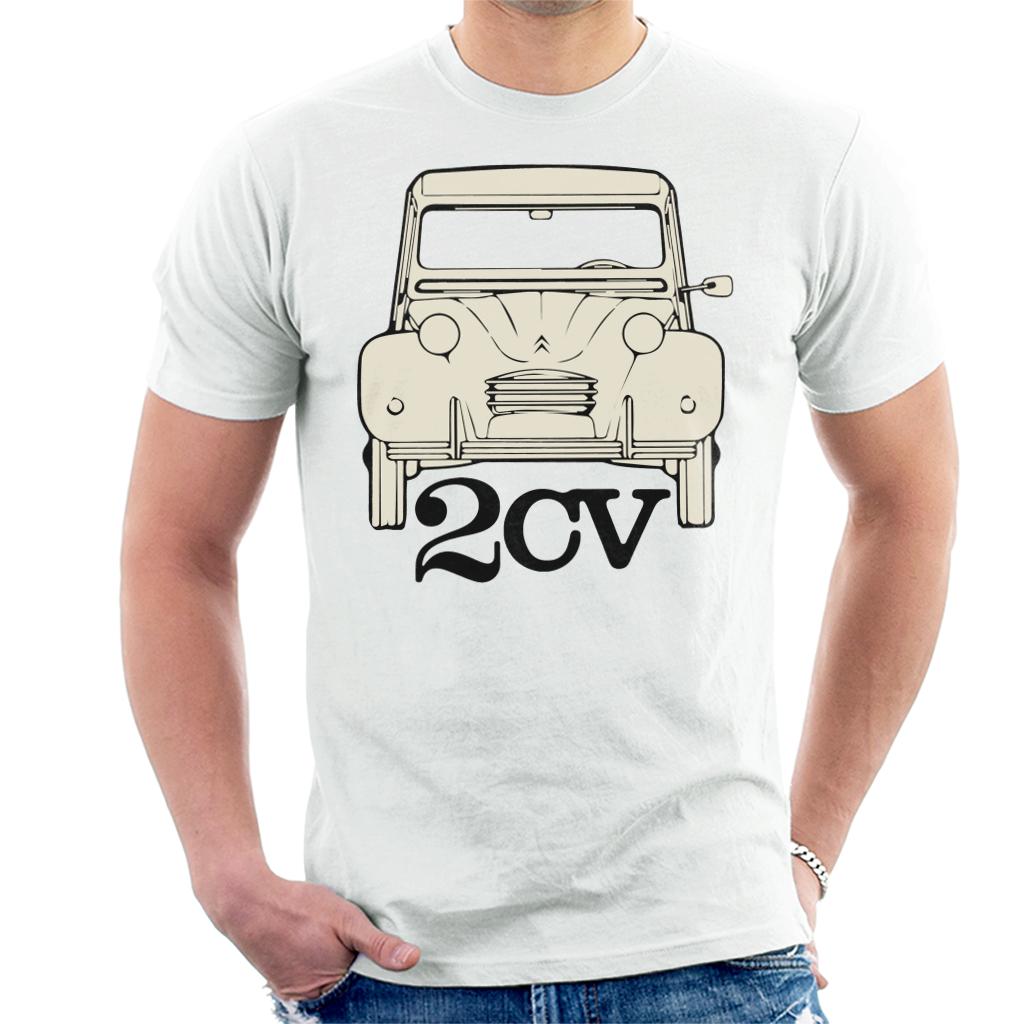 Citroën 2CV For Light Men's T-Shirt-ALL + EVERY