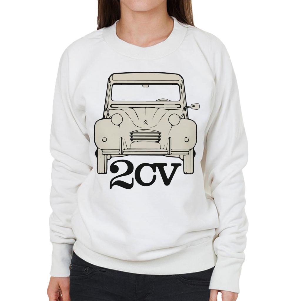 Citroën 2CV For Light Women's Sweatshirt-ALL + EVERY