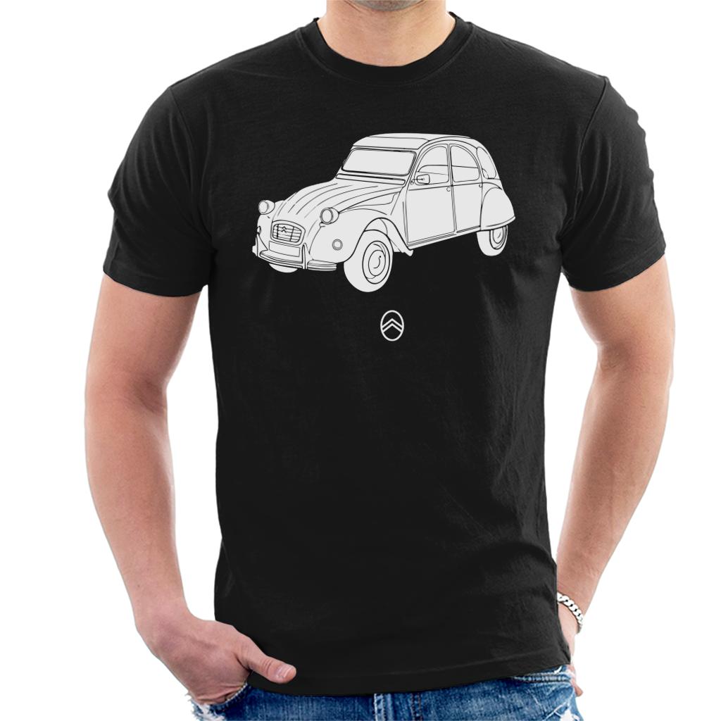 Citroën 2CV Angle For Dark Men's T-Shirt-ALL + EVERY