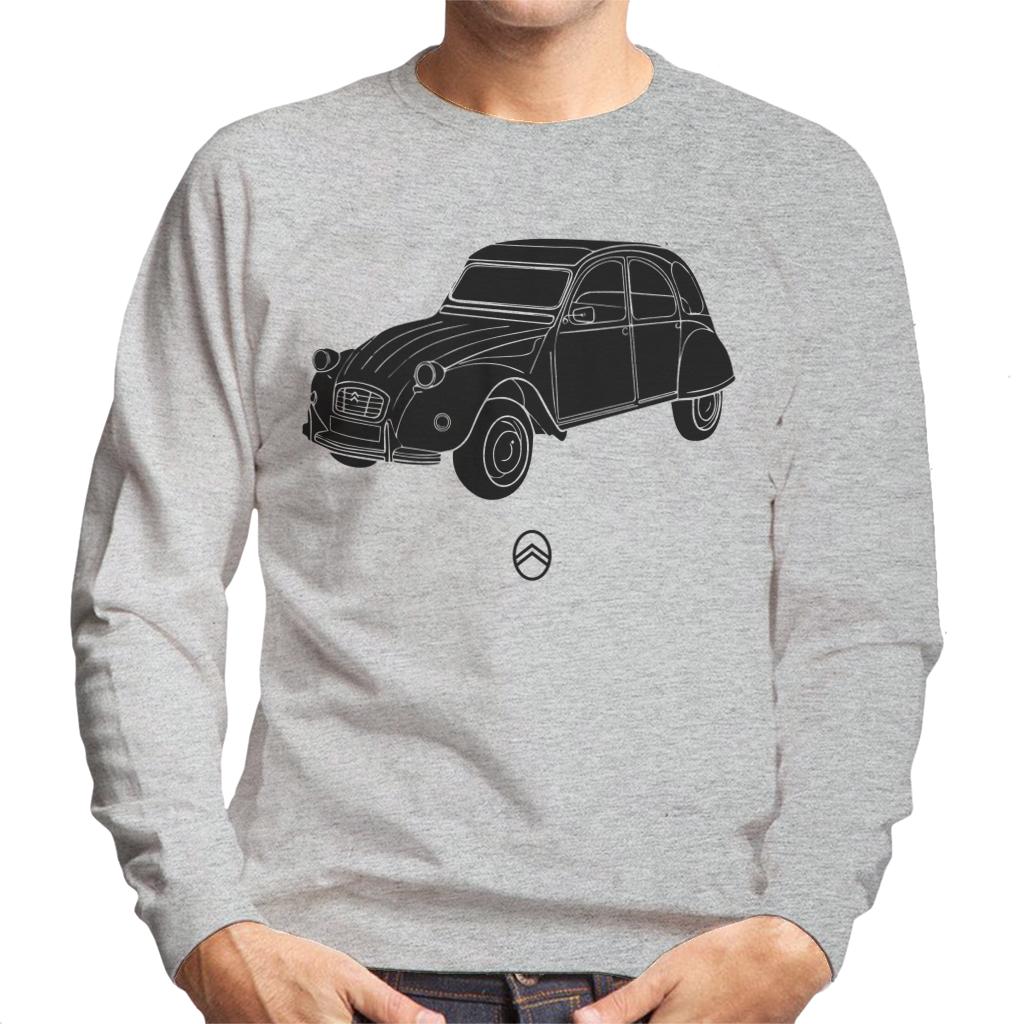 Citroën 2CV Angle For Light Men's Sweatshirt-ALL + EVERY