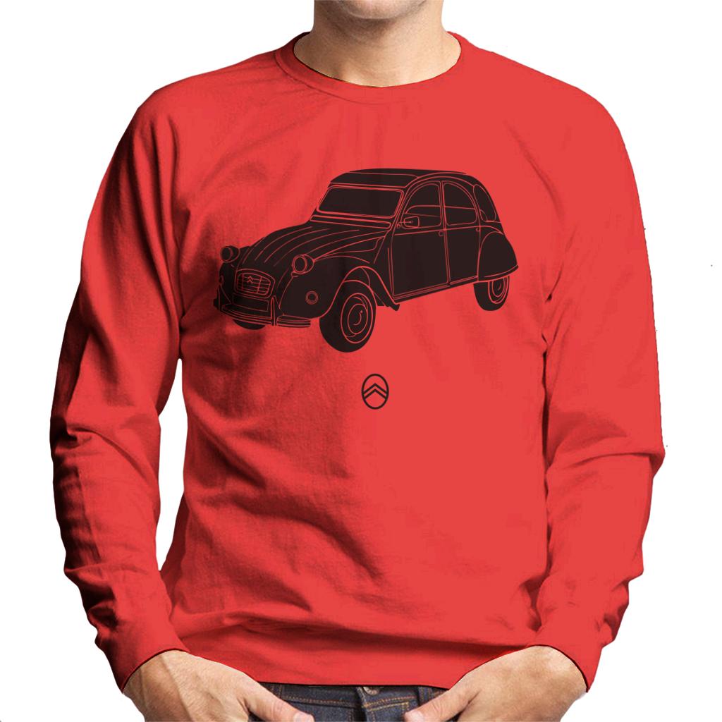 Citroën 2CV Angle For Light Men's Sweatshirt-ALL + EVERY