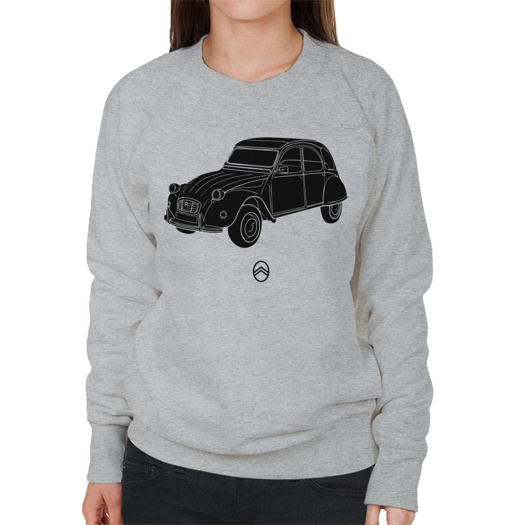 Citroën 2CV Angle For Light Women's Sweatshirt-ALL + EVERY