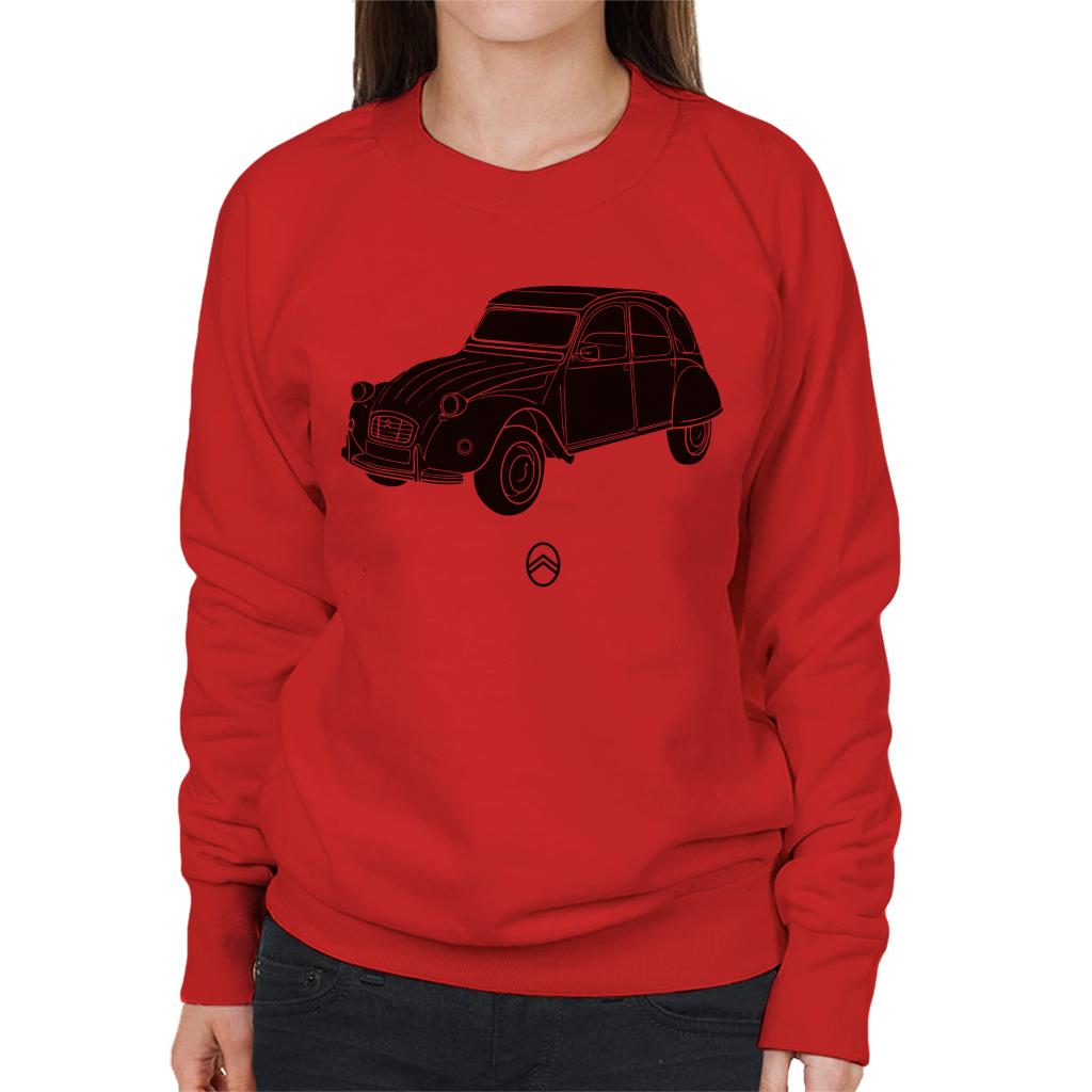 Citroën 2CV Angle For Light Women's Sweatshirt-ALL + EVERY