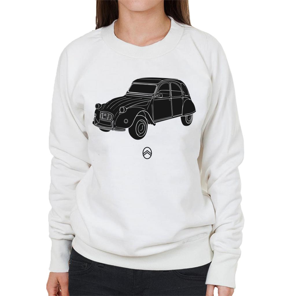 Citroën 2CV Angle For Light Women's Sweatshirt-ALL + EVERY