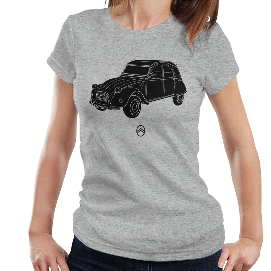 Citroën 2CV Angle For Light Women's T-Shirt-ALL + EVERY