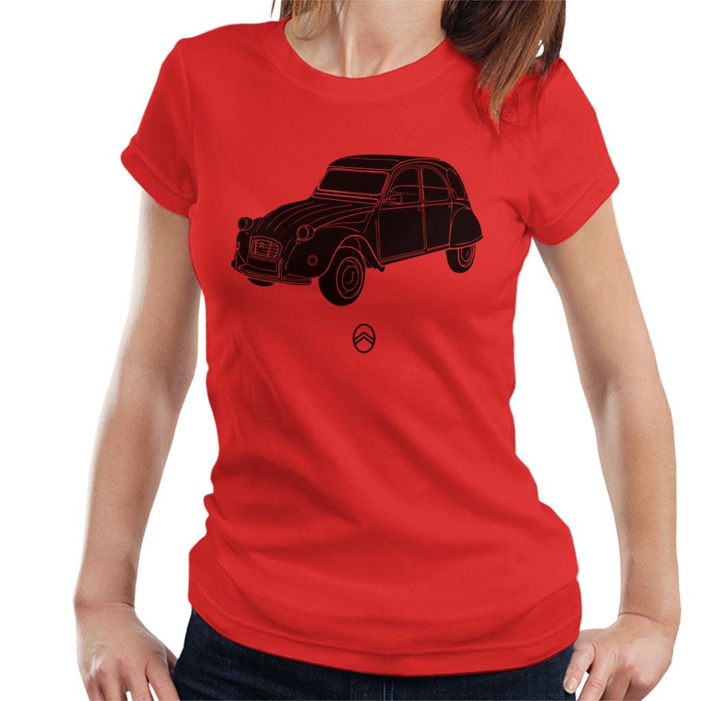 Citroën 2CV Angle For Light Women's T-Shirt-ALL + EVERY