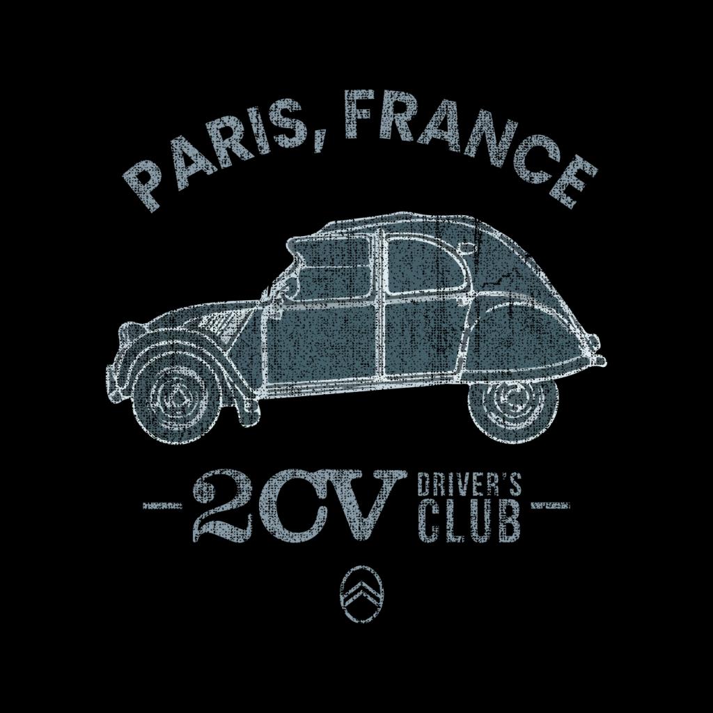 Citroën 2CV Drivers Club Paris France Men's T-Shirt-ALL + EVERY