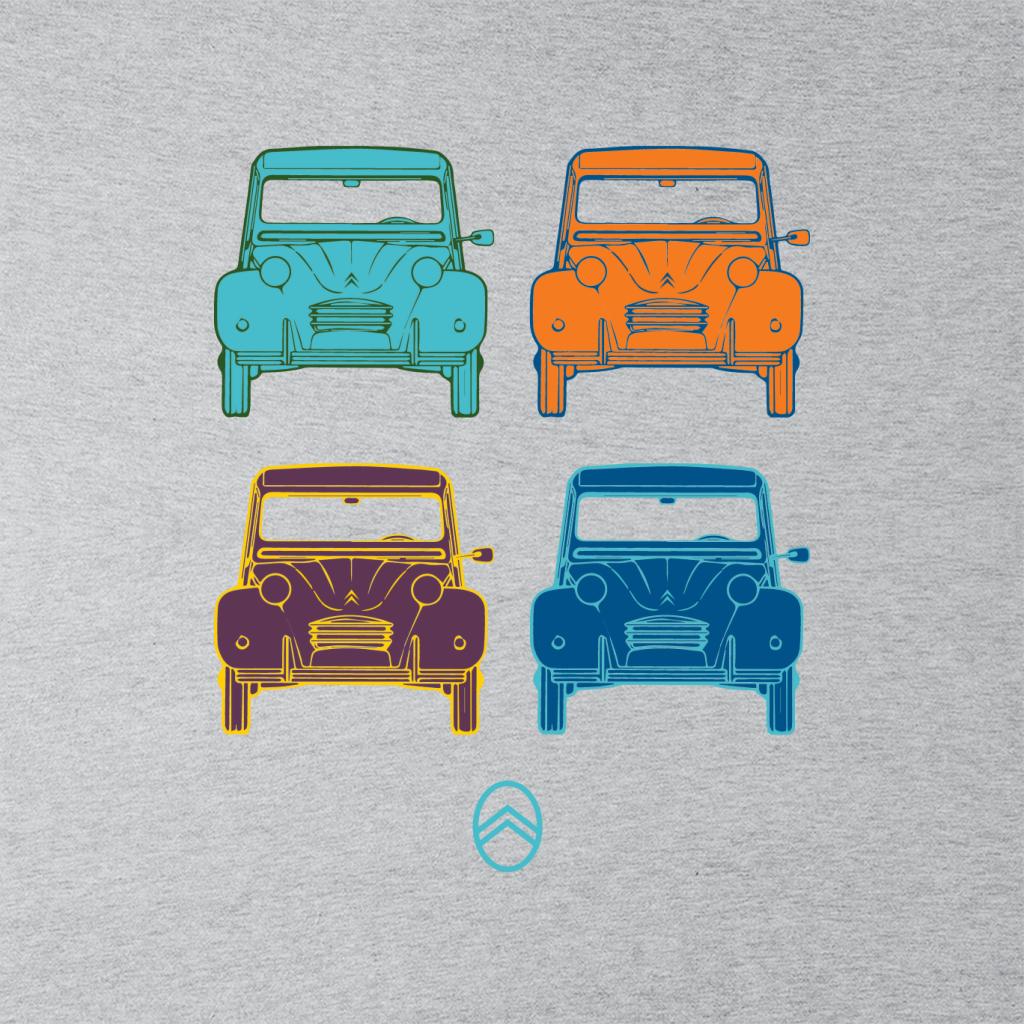 Citroën 2CV Pop Art Style Women's Sweatshirt-ALL + EVERY