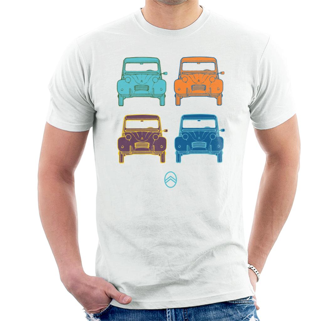 Citroën 2CV Pop Art Style Men's T-Shirt-ALL + EVERY