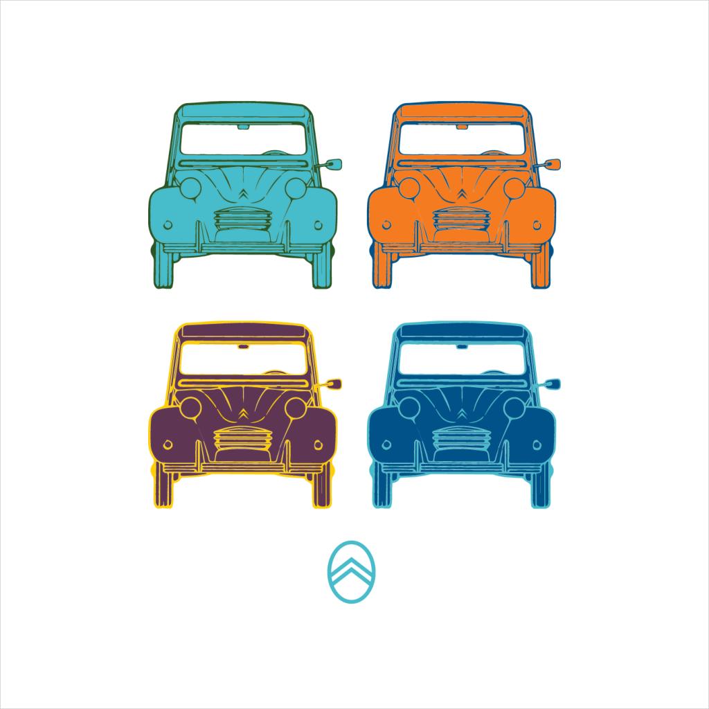Citroën 2CV Pop Art Style Women's Sweatshirt-ALL + EVERY
