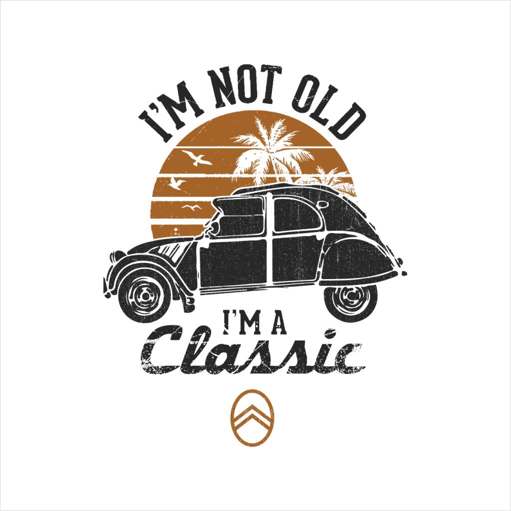 Citroën 2CV Black I'm Not Old Classic Sunset Men's T-Shirt-ALL + EVERY