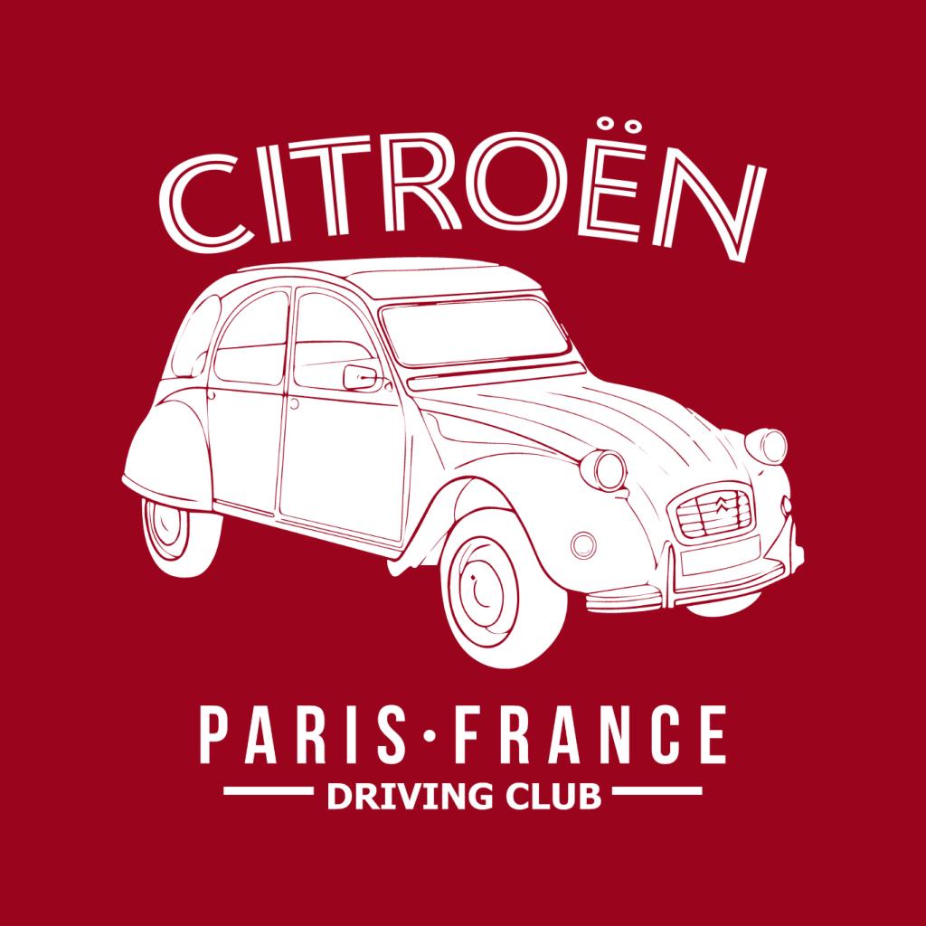 Citroën Driving Club White 2CV Paris France Men's T-Shirt-ALL + EVERY