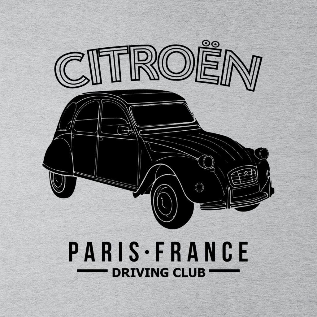 Citroën Driving Club Black 2CV Paris France Women's Hooded Sweatshirt-ALL + EVERY