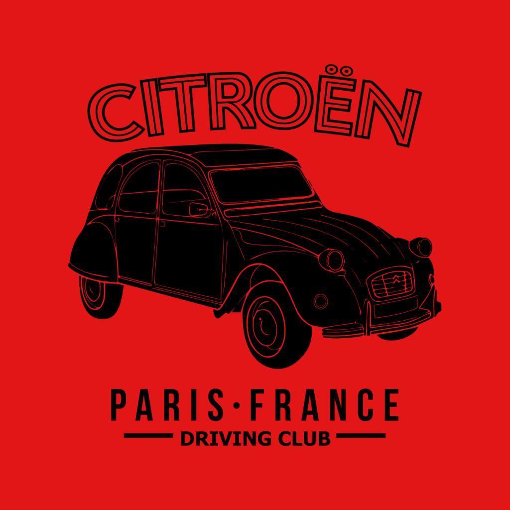 Citroën Driving Club Black 2CV Paris France Men's T-Shirt-ALL + EVERY