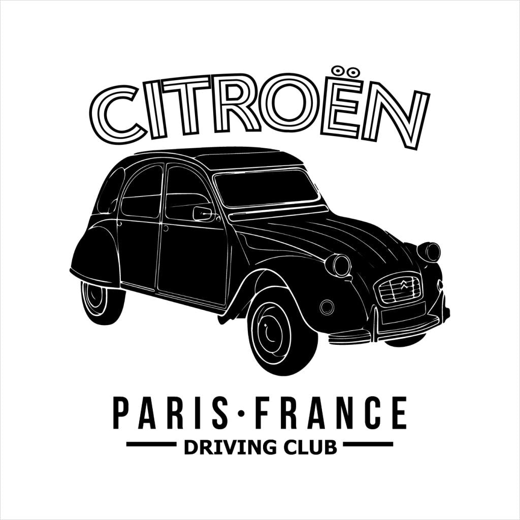 Citroën Driving Club Black 2CV Paris France Men's T-Shirt-ALL + EVERY