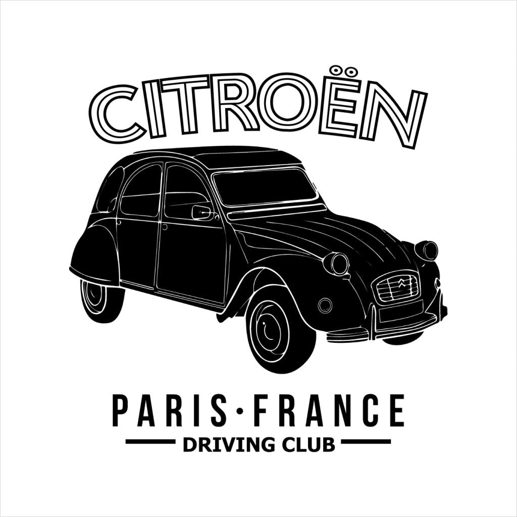 Citroën Driving Club Black 2CV Paris France Men's Sweatshirt-ALL + EVERY