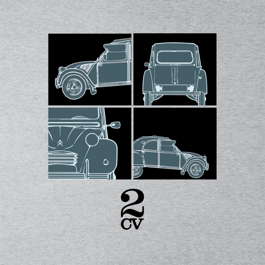 Citroën 2CV Black Glamour Close Ups Men's T-Shirt-ALL + EVERY