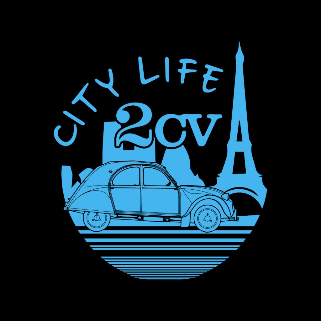 Citroen 2CV City Life Paris Men's T-Shirt-ALL + EVERY