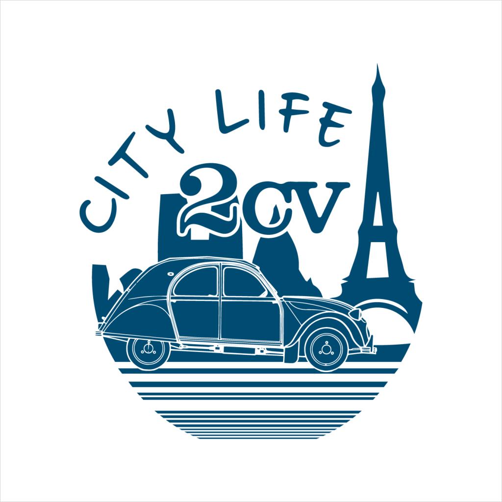 Citroën 2CV City Life Paris For Light Men's T-Shirt-ALL + EVERY